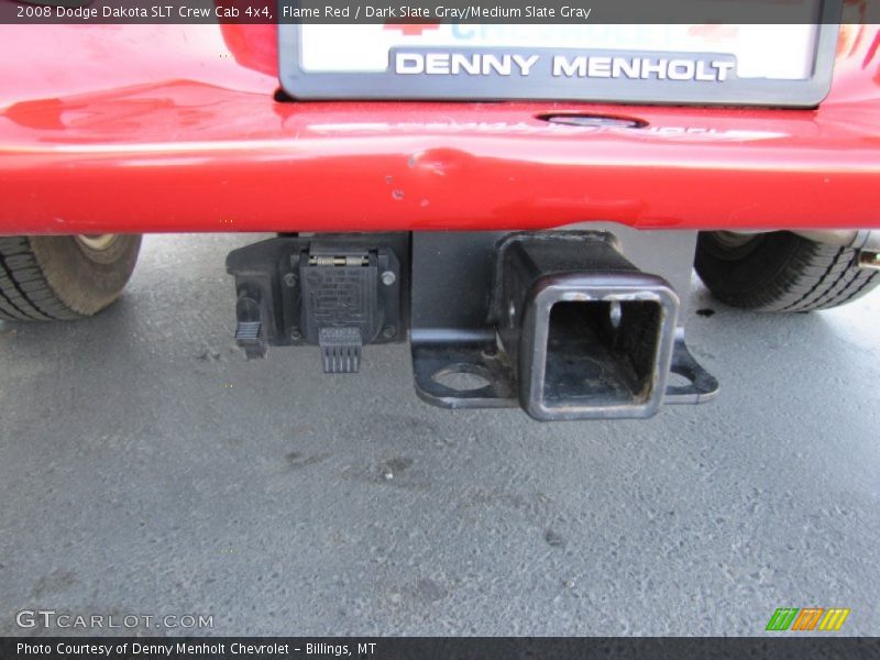 Flame Red / Dark Slate Gray/Medium Slate Gray 2008 Dodge Dakota SLT Crew Cab 4x4