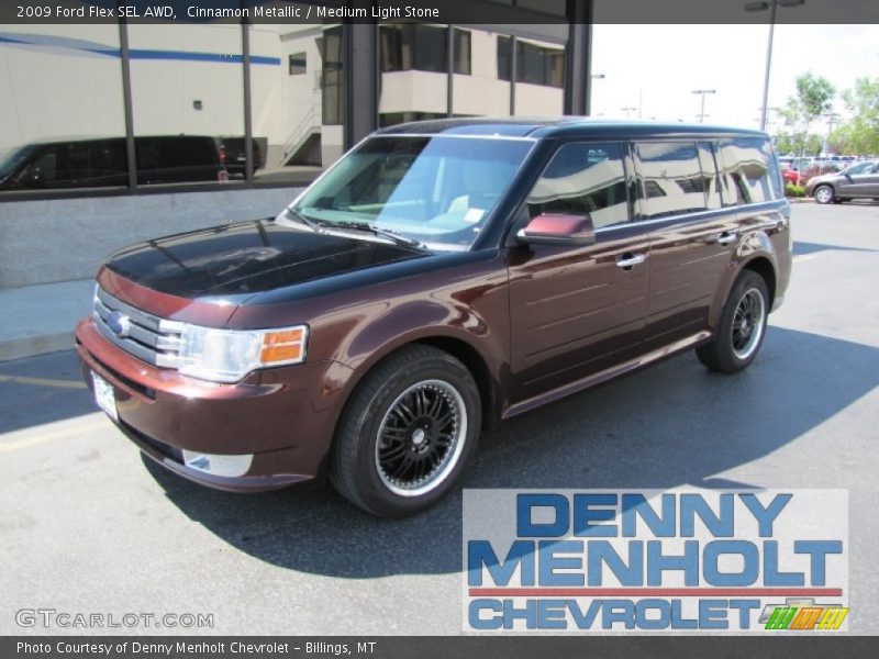Cinnamon Metallic / Medium Light Stone 2009 Ford Flex SEL AWD