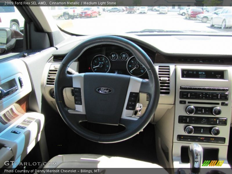 Cinnamon Metallic / Medium Light Stone 2009 Ford Flex SEL AWD
