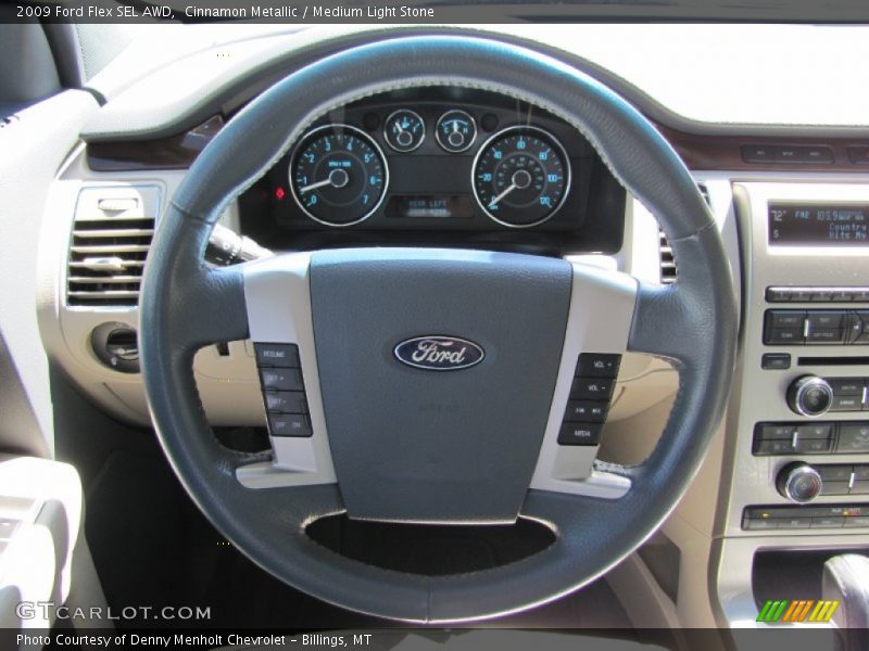 Cinnamon Metallic / Medium Light Stone 2009 Ford Flex SEL AWD