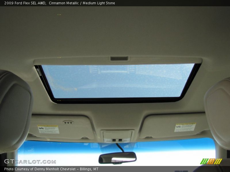 Cinnamon Metallic / Medium Light Stone 2009 Ford Flex SEL AWD