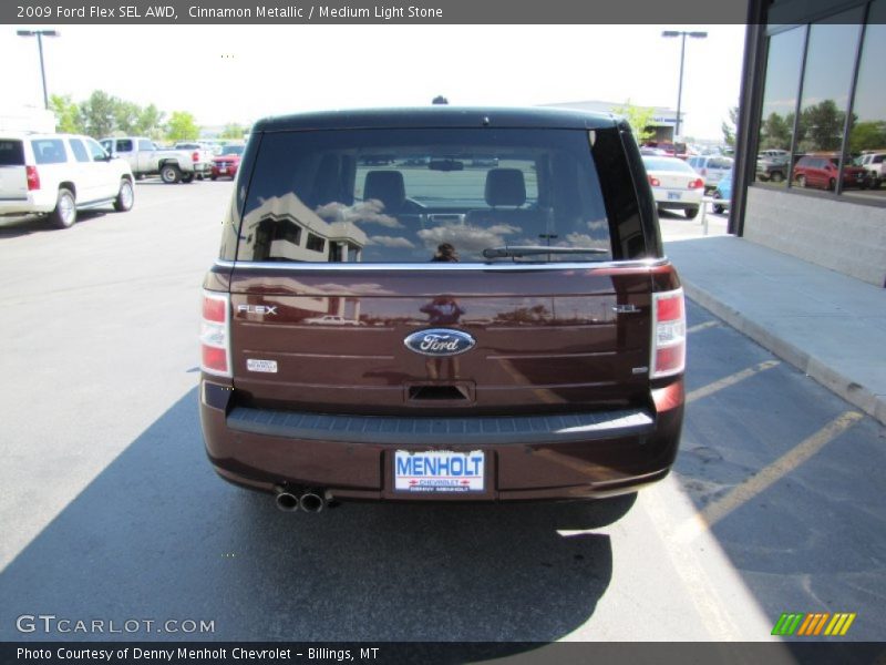 Cinnamon Metallic / Medium Light Stone 2009 Ford Flex SEL AWD