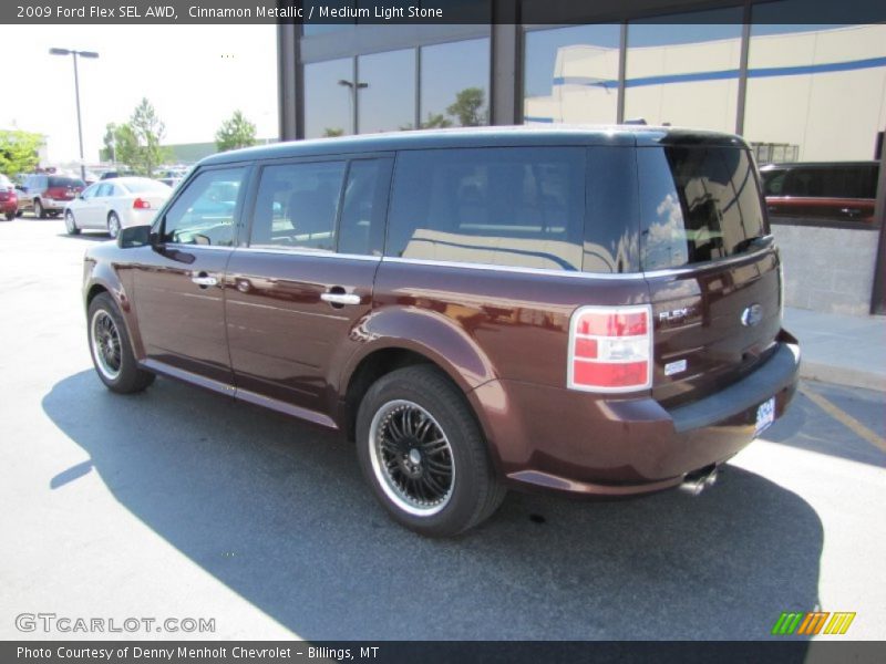 Cinnamon Metallic / Medium Light Stone 2009 Ford Flex SEL AWD