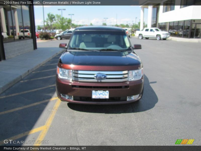 Cinnamon Metallic / Medium Light Stone 2009 Ford Flex SEL AWD