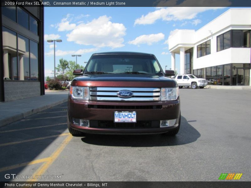 Cinnamon Metallic / Medium Light Stone 2009 Ford Flex SEL AWD