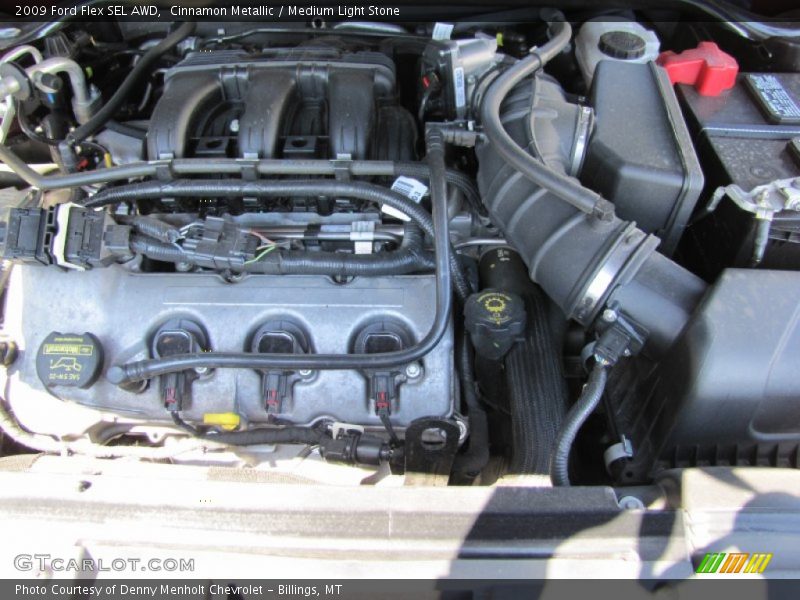 Cinnamon Metallic / Medium Light Stone 2009 Ford Flex SEL AWD