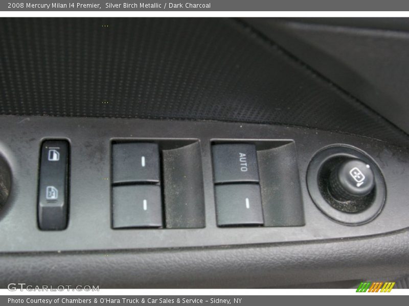 Silver Birch Metallic / Dark Charcoal 2008 Mercury Milan I4 Premier