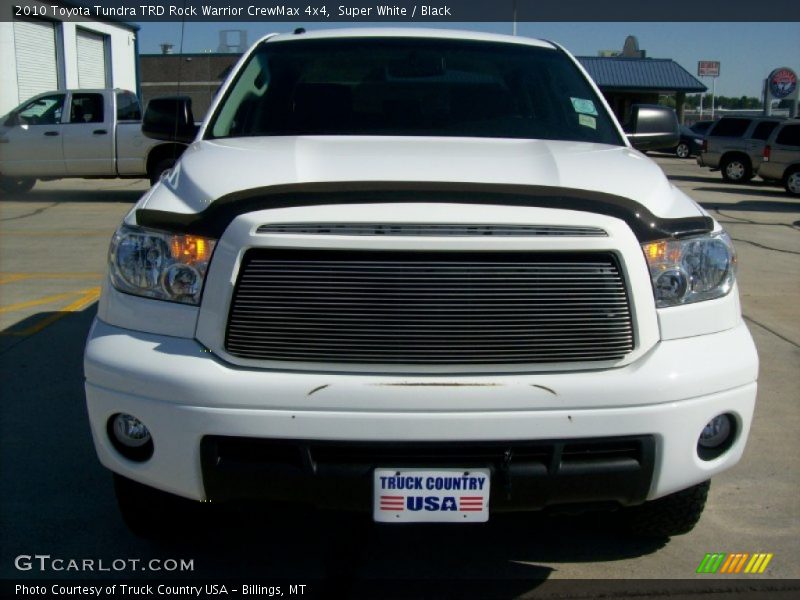 Super White / Black 2010 Toyota Tundra TRD Rock Warrior CrewMax 4x4