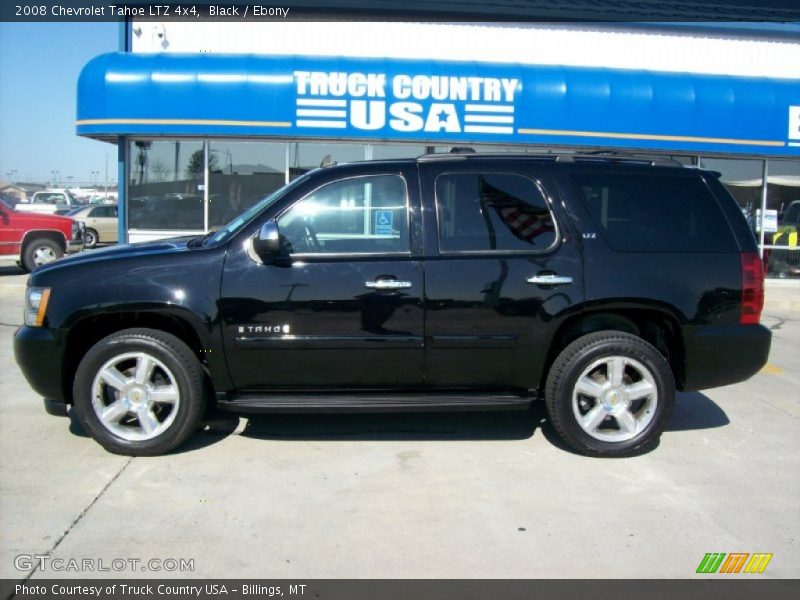 Black / Ebony 2008 Chevrolet Tahoe LTZ 4x4