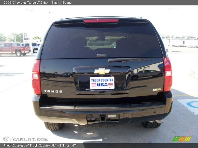 Black / Ebony 2008 Chevrolet Tahoe LTZ 4x4