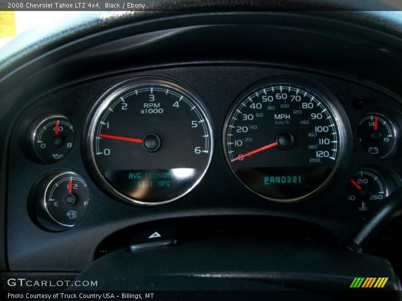 Black / Ebony 2008 Chevrolet Tahoe LTZ 4x4