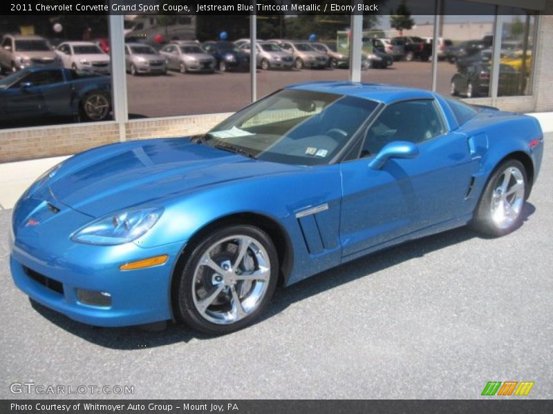 Front 3/4 View of 2011 Corvette Grand Sport Coupe
