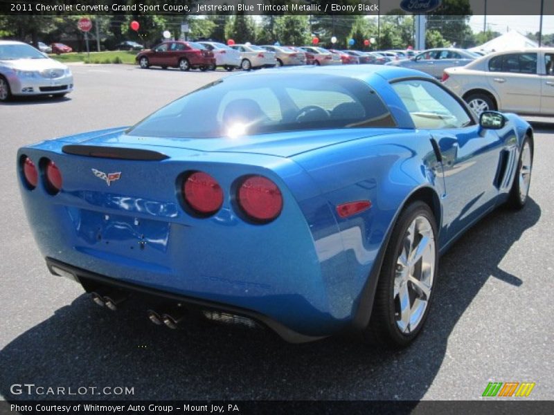 2011 Corvette Grand Sport Coupe Jetstream Blue Tintcoat Metallic