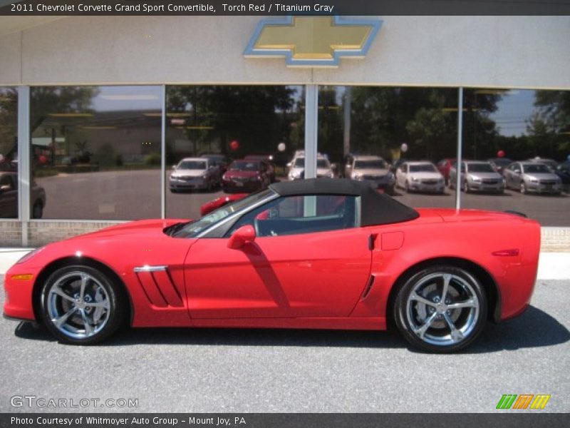  2011 Corvette Grand Sport Convertible Torch Red