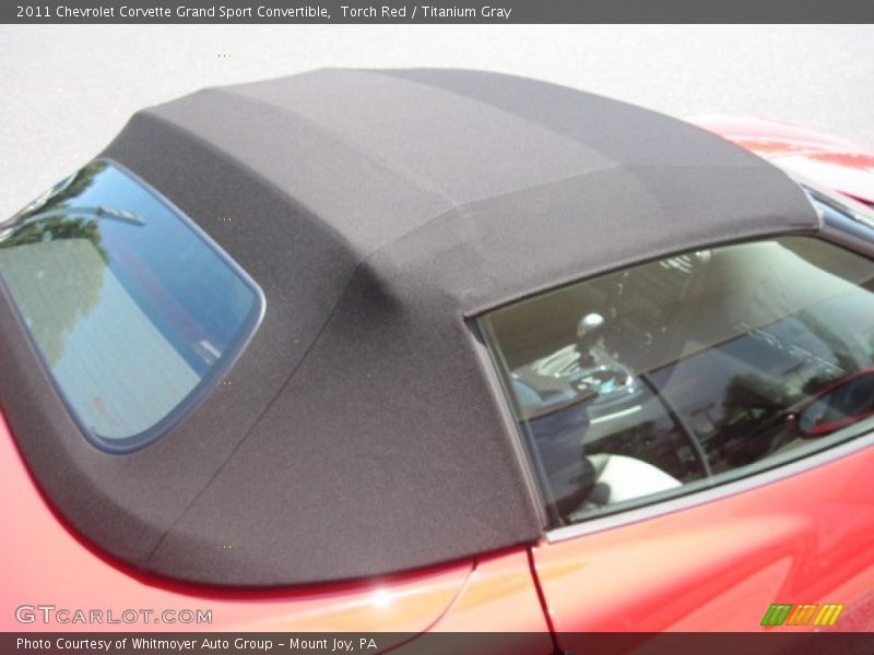 Torch Red / Titanium Gray 2011 Chevrolet Corvette Grand Sport Convertible