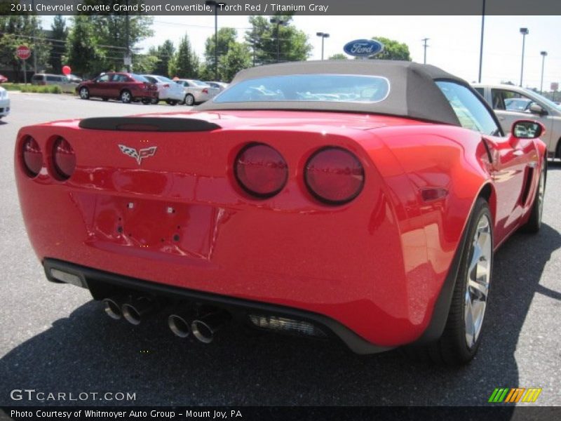  2011 Corvette Grand Sport Convertible Torch Red