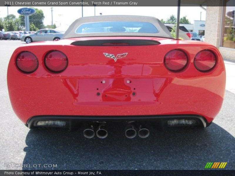  2011 Corvette Grand Sport Convertible Torch Red