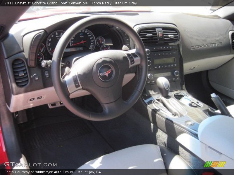 Dashboard of 2011 Corvette Grand Sport Convertible