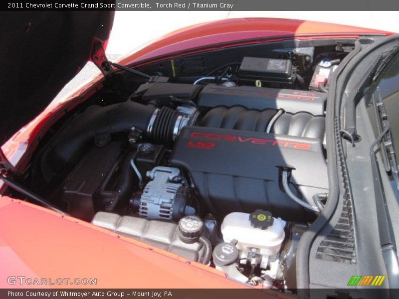  2011 Corvette Grand Sport Convertible Engine - 6.2 Liter OHV 16-Valve LS3 V8