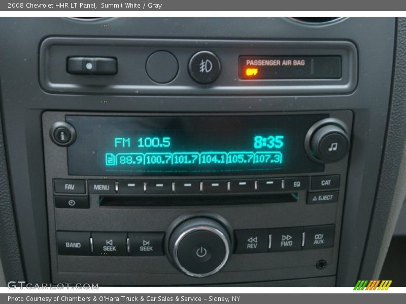 Controls of 2008 HHR LT Panel