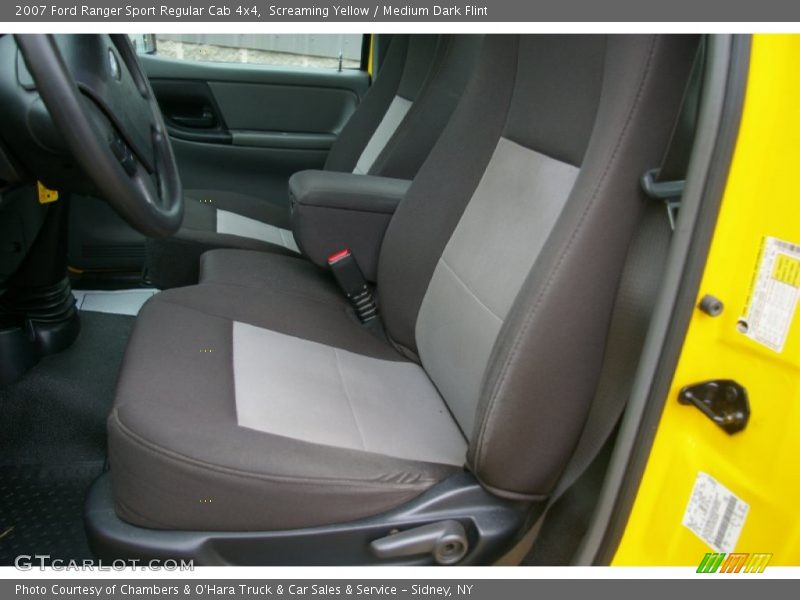  2007 Ranger Sport Regular Cab 4x4 Medium Dark Flint Interior