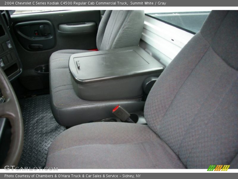 Summit White / Gray 2004 Chevrolet C Series Kodiak C4500 Regular Cab Commercial Truck