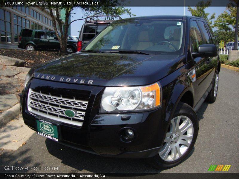 Narvik Black / Alpaca Beige 2008 Land Rover LR2 SE