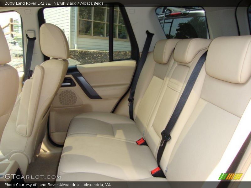 Narvik Black / Alpaca Beige 2008 Land Rover LR2 SE