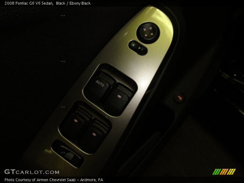 Black / Ebony Black 2008 Pontiac G6 V6 Sedan