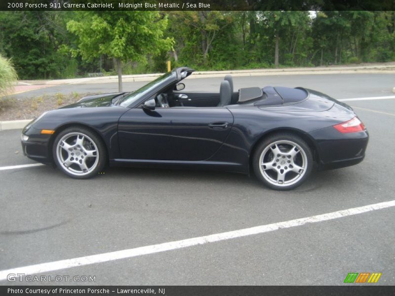  2008 911 Carrera Cabriolet Midnight Blue Metallic