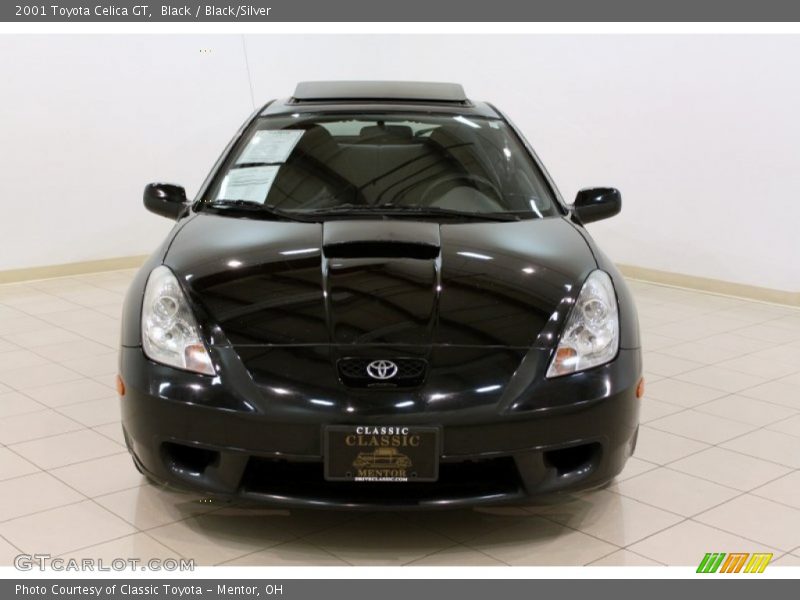 Black / Black/Silver 2001 Toyota Celica GT