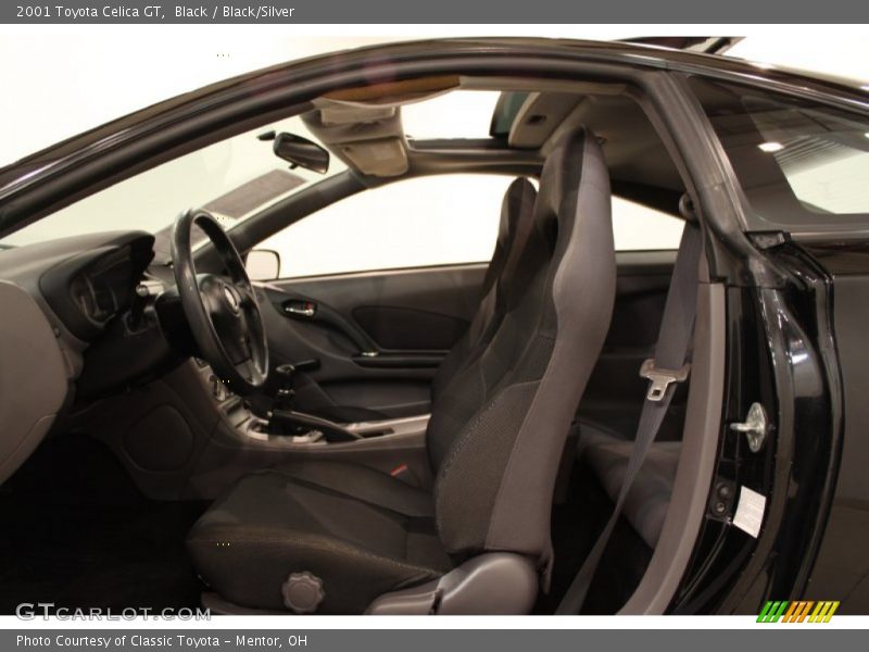 Black / Black/Silver 2001 Toyota Celica GT