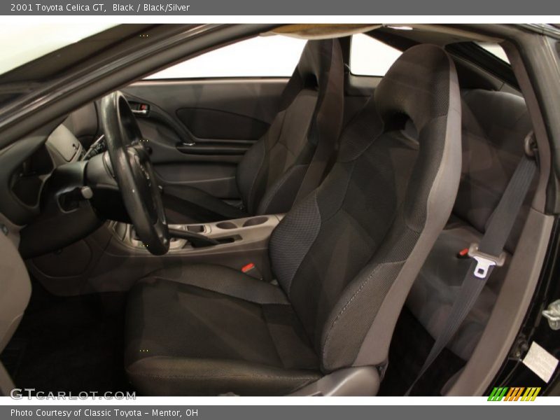 Black / Black/Silver 2001 Toyota Celica GT