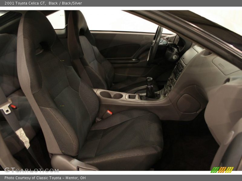 Black / Black/Silver 2001 Toyota Celica GT
