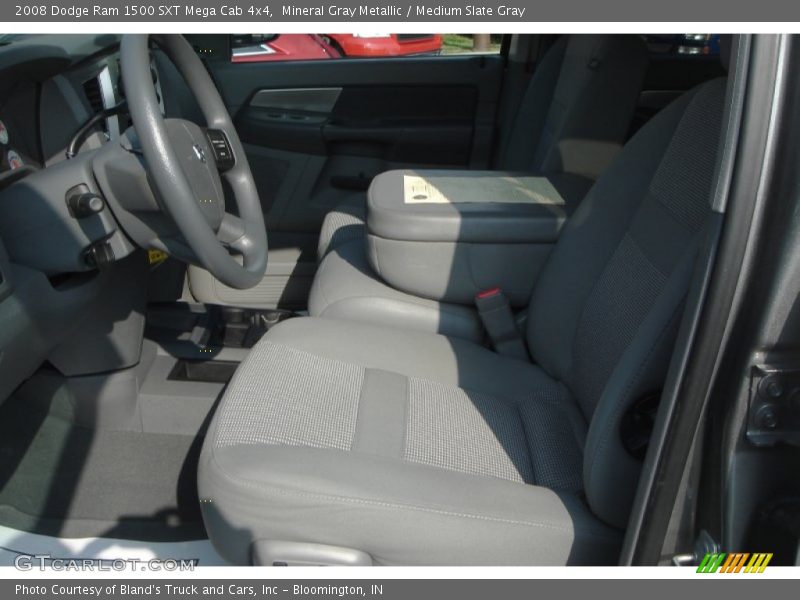 Mineral Gray Metallic / Medium Slate Gray 2008 Dodge Ram 1500 SXT Mega Cab 4x4