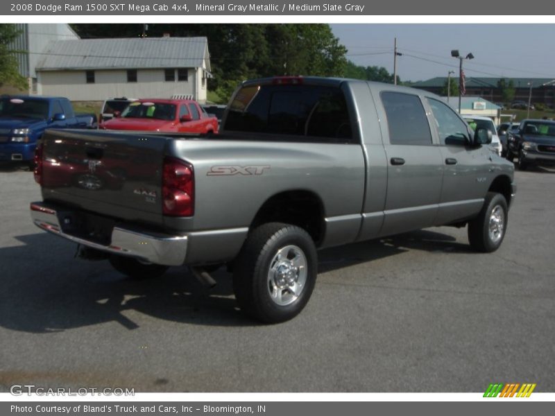 Mineral Gray Metallic / Medium Slate Gray 2008 Dodge Ram 1500 SXT Mega Cab 4x4