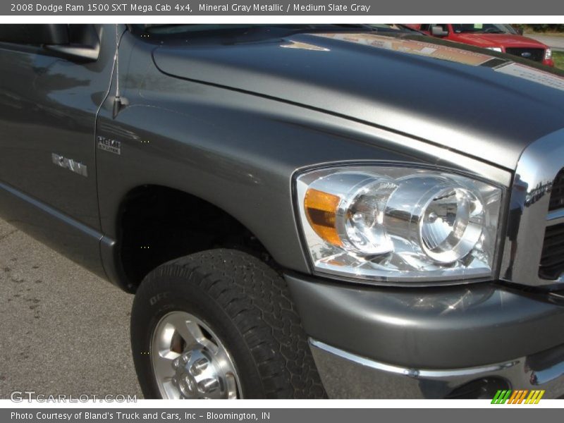 Mineral Gray Metallic / Medium Slate Gray 2008 Dodge Ram 1500 SXT Mega Cab 4x4