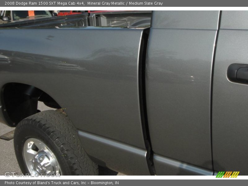 Mineral Gray Metallic / Medium Slate Gray 2008 Dodge Ram 1500 SXT Mega Cab 4x4