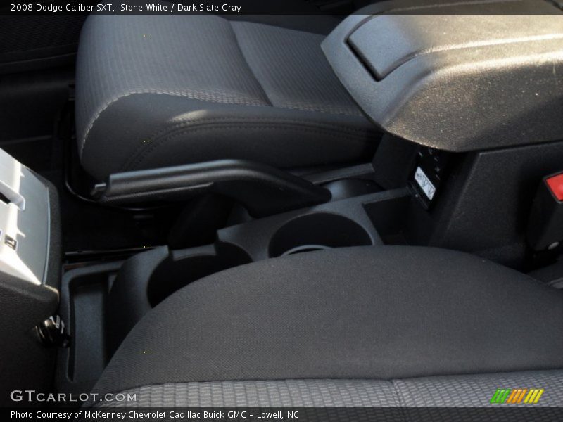 Stone White / Dark Slate Gray 2008 Dodge Caliber SXT