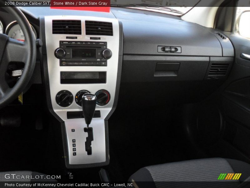 Stone White / Dark Slate Gray 2008 Dodge Caliber SXT