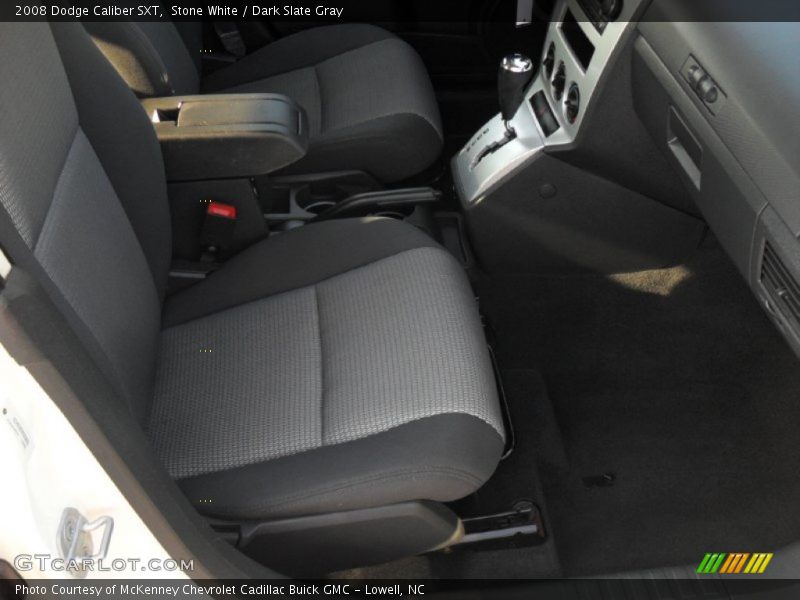 Stone White / Dark Slate Gray 2008 Dodge Caliber SXT