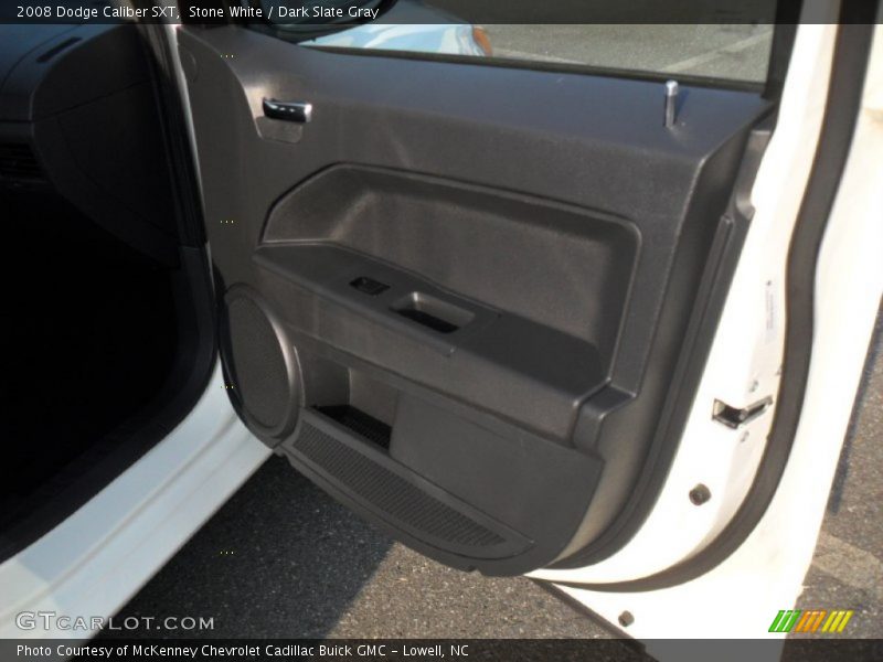 Stone White / Dark Slate Gray 2008 Dodge Caliber SXT