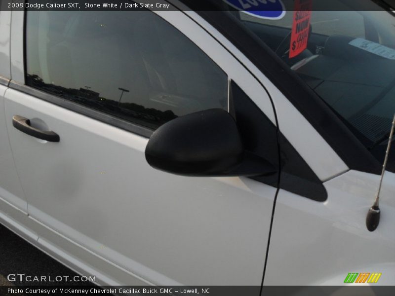 Stone White / Dark Slate Gray 2008 Dodge Caliber SXT