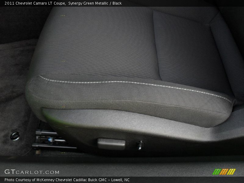Synergy Green Metallic / Black 2011 Chevrolet Camaro LT Coupe