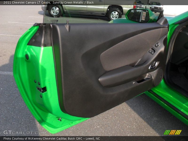 Synergy Green Metallic / Black 2011 Chevrolet Camaro LT Coupe
