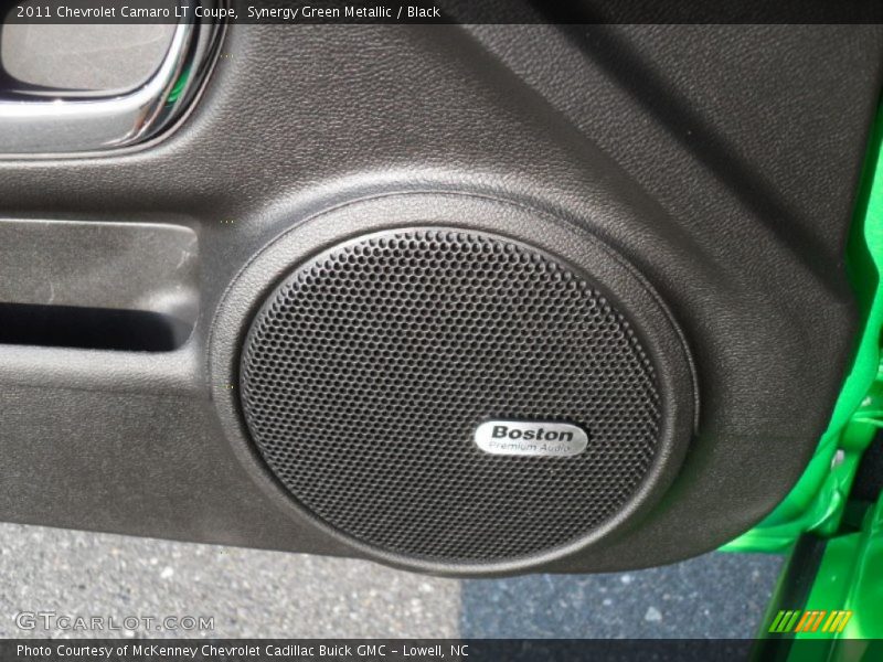 Synergy Green Metallic / Black 2011 Chevrolet Camaro LT Coupe