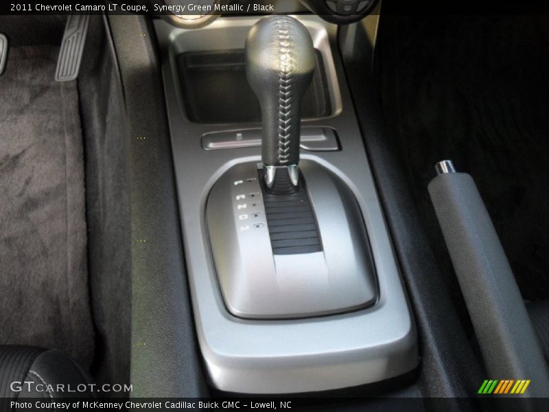 Synergy Green Metallic / Black 2011 Chevrolet Camaro LT Coupe