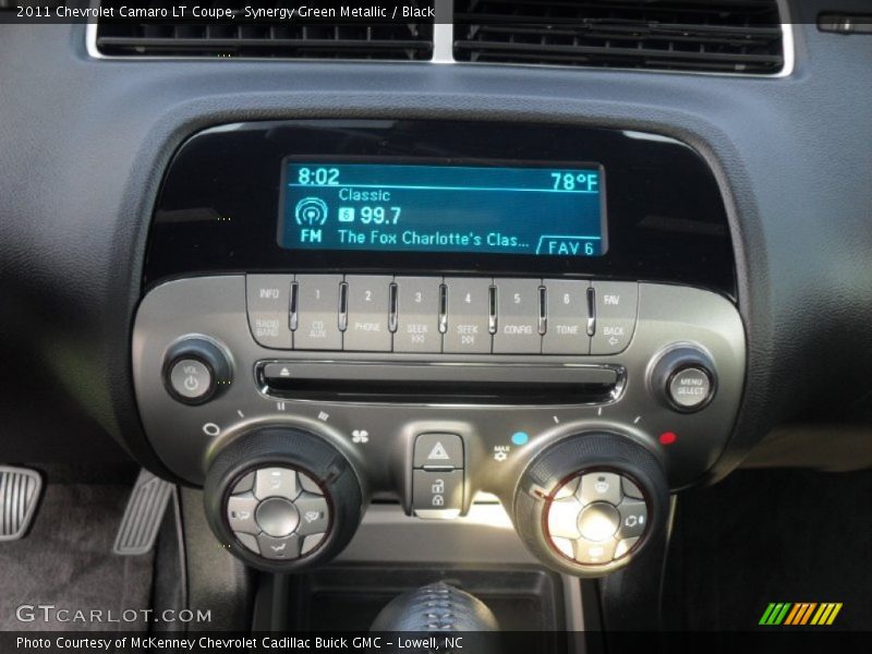 Synergy Green Metallic / Black 2011 Chevrolet Camaro LT Coupe