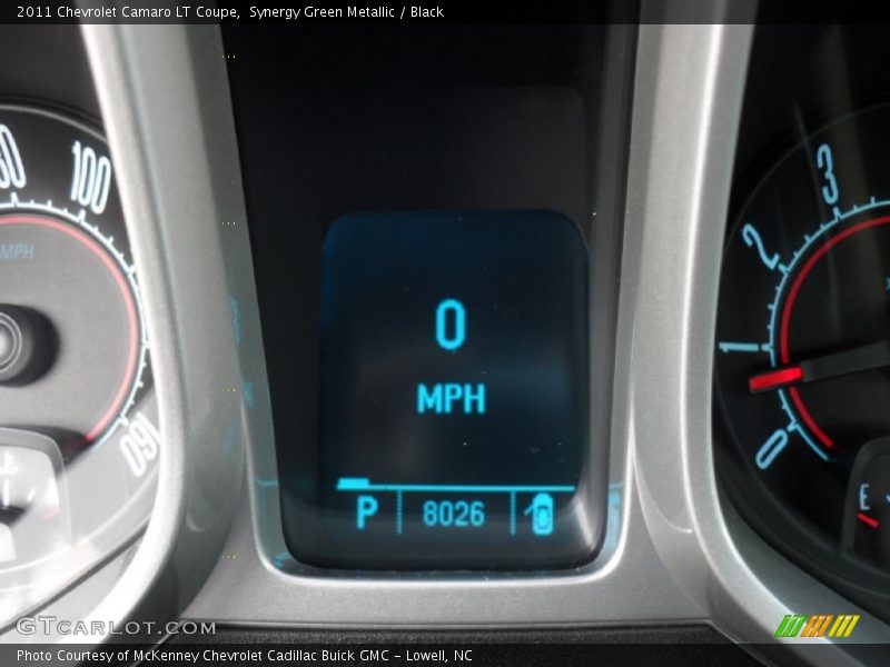 Synergy Green Metallic / Black 2011 Chevrolet Camaro LT Coupe