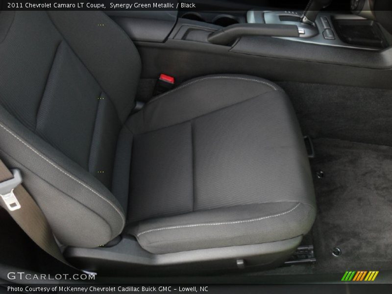 Synergy Green Metallic / Black 2011 Chevrolet Camaro LT Coupe